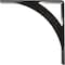 Ekena Millwork Legacy Steel Bracket, Antiqued Silver 2"W x 12"D x 12"H BKTM02X12X12LEASV - alternate 10